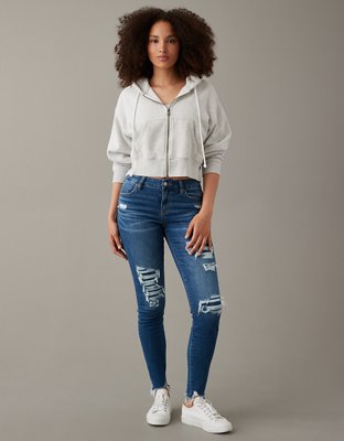 AE Next Level Patched Low-Rise Curvy Jegging