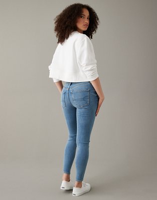 AE Next Level Curvy High-Waisted Cropped Jegging