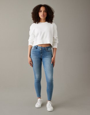 AE Next Level Curvy High-Waisted Cropped Jegging