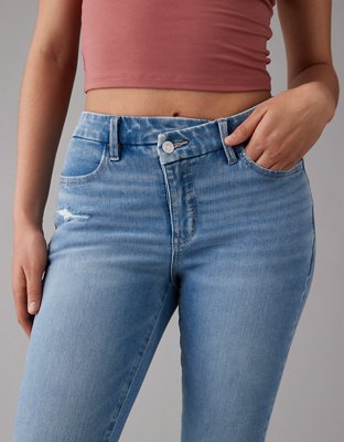 Seriously Stretchy Super High-Waisted Ankle Jegging