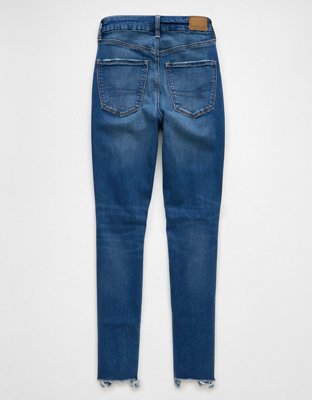 AE Next Level Curvy Ripped High-Waisted Jegging
