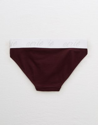 Aerie Cotton Logo Bikini Underwear
