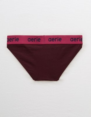 Aerie Cotton Logo Bikini Underwear
