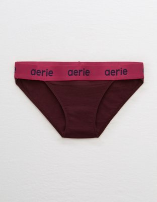 Aerie Cotton Logo Bikini Underwear