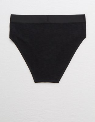 Aerie Ribbed High Waisted Bikini Underwear