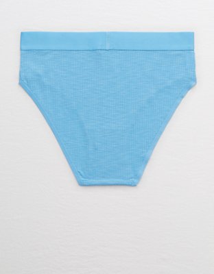 Aerie Ribbed High Waisted Bikini Underwear
