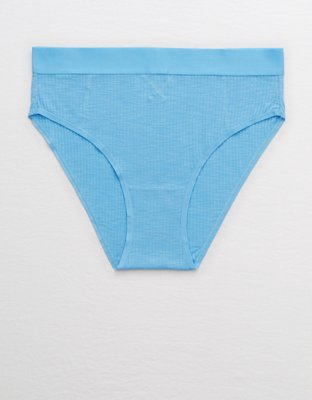 Aerie Ribbed High Waisted Bikini Underwear
