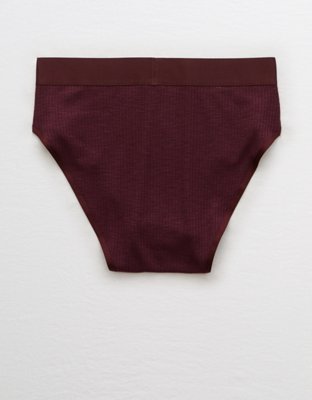 Aerie Ribbed High Waisted Bikini Underwear