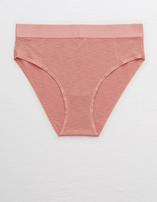 Aerie Ribbed High Waisted Bikini Underwear