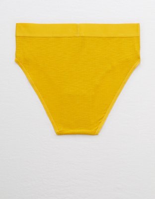 Aerie Ribbed High Waisted Bikini Underwear