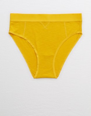 Aerie Ribbed High Waisted Bikini Underwear