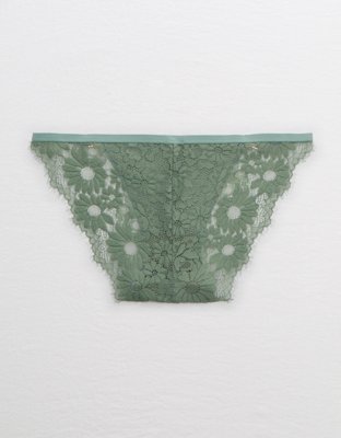 Aerie Ribbed String Bikini Underwear