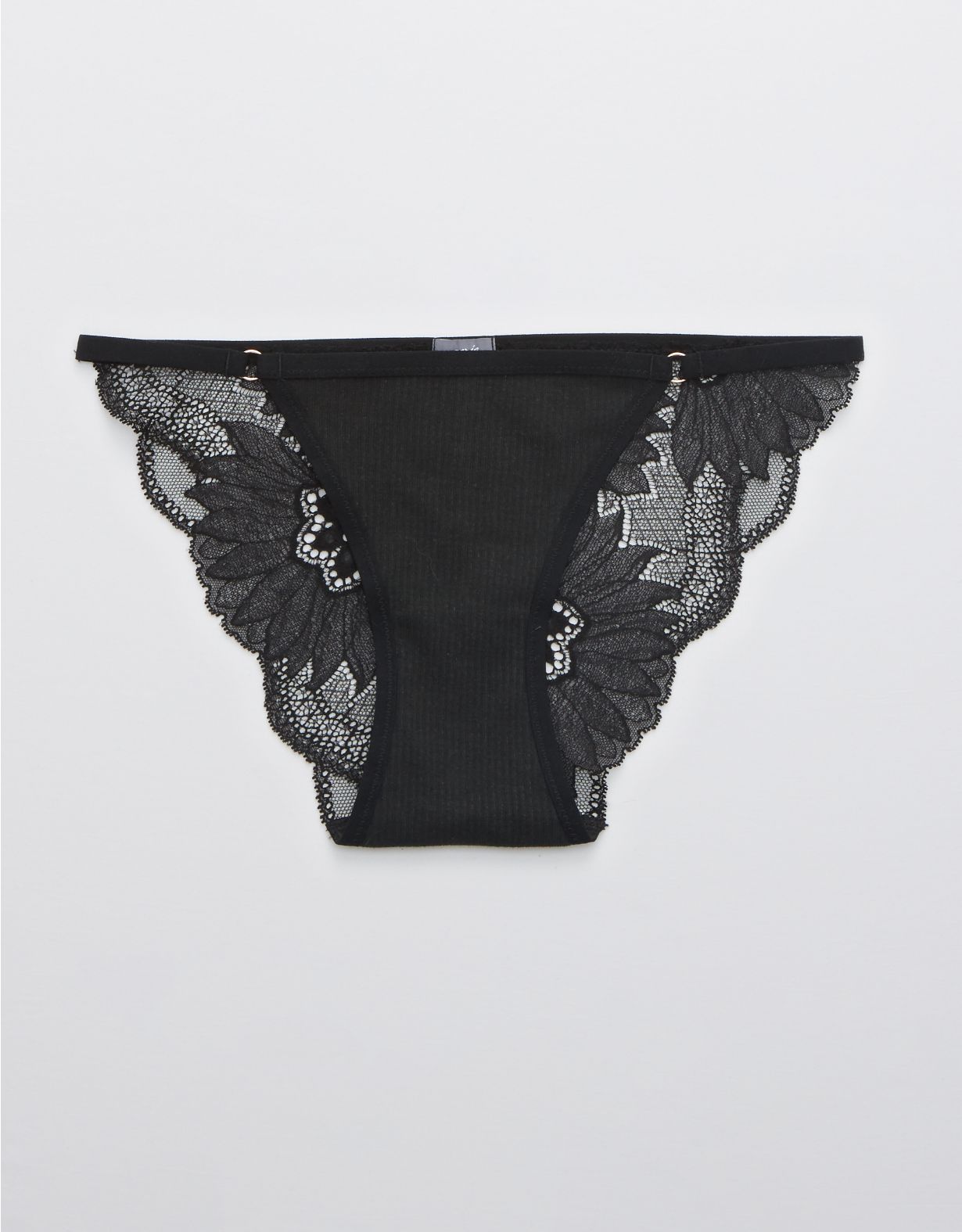 Aerie Hibiscus Lace String Bikini Underwear