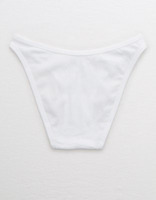 Aerie Ribbed High Waisted Bikini Underwear