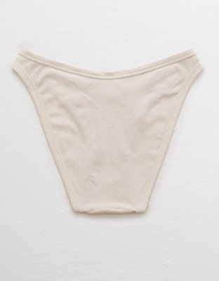 Aerie Ribbed High Waisted Bikini Underwear