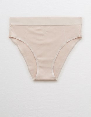 Aerie Ribbed High Waisted Bikini Underwear