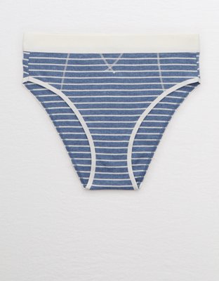 aerie ribbed high waisted bikini bottom