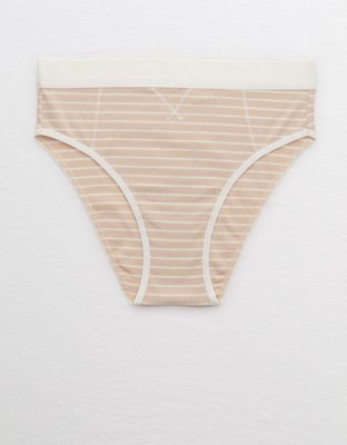 aerie ribbed high waisted bikini bottom