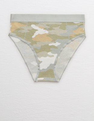 Aerie Ribbed High Waisted Bikini Underwear