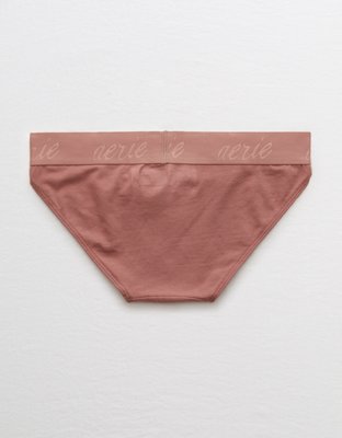 Aerie Cotton Logo Bikini Underwear