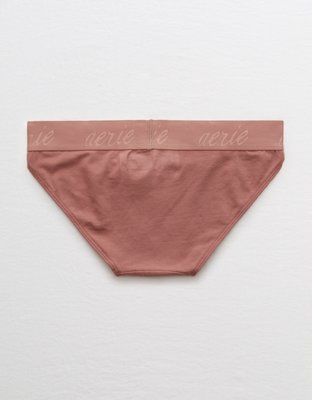 Aerie Cotton Logo Bikini Underwear