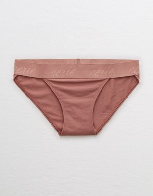 Aerie Cotton Logo Bikini Underwear