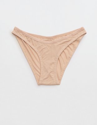 Aerie Modal Ribbed High Cut Bikini Underwear