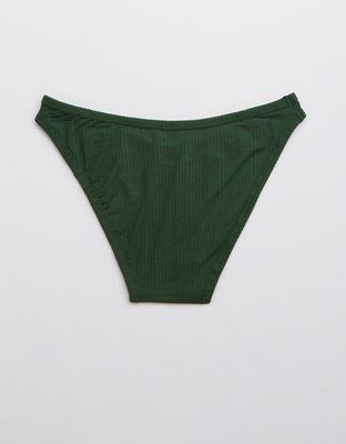 Aerie Modal Ribbed High Cut Bikini Underwear