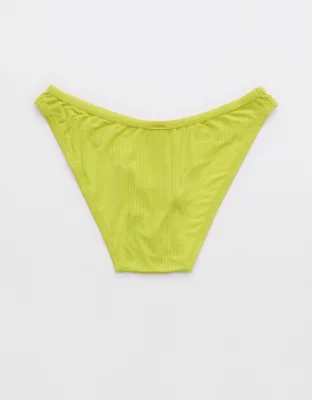 Aerie Modal Ribbed High Cut Bikini Underwear