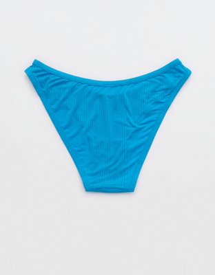 Aerie Modal Ribbed High Cut Bikini Underwear
