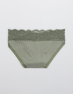 Aerie Cotton Eyelash Lace Bikini Underwear