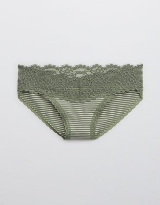Aerie Cotton Eyelash Lace Bikini Underwear
