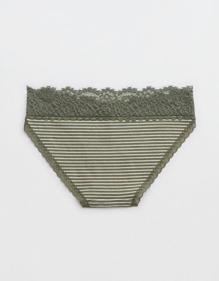 Aerie Cotton Eyelash Lace Bikini Underwear