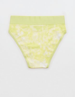 Aerie Cotton Crossover High Waisted Mom Underwear