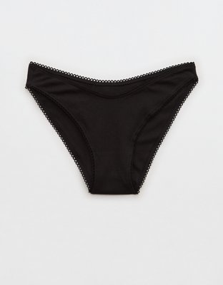 Flirt Black Bikini Panty by Bandelettes®