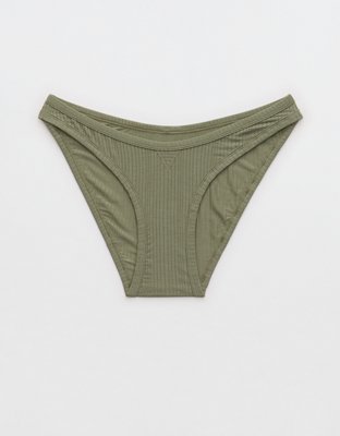 Buy Aerie Modal Ribbed High Cut Bikini Underwear online