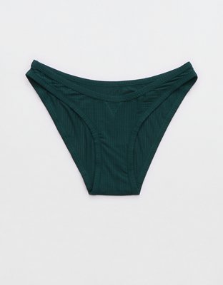 Aerie Pointelle High Cut Bikini Underwear