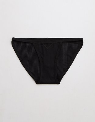 Aerie Cotton Ultra Low Rise String Bikini Underwear