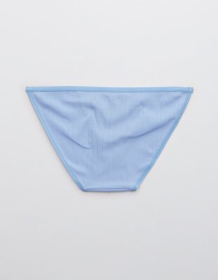 Aerie Cotton Ultra Low Rise String Bikini Underwear