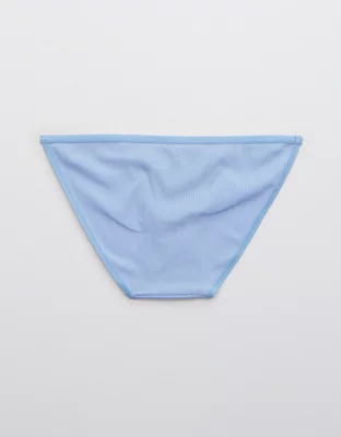 Aerie Cotton Ultra Low Rise String Bikini Underwear