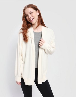 Aerie Plush Cardigan