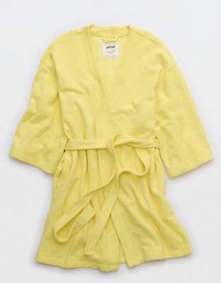 Халат Smiley®, махра — Aerie — фото 3