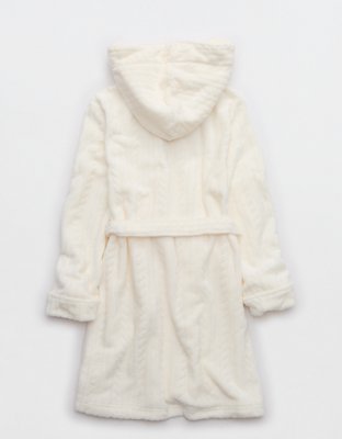 Aerie Cable Fleece Robe