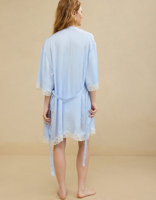 Aerie Off-Duty Satin Robe