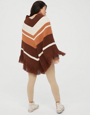 Женские свитеры Aerie OFFLINE By Aerie Pullover Sweater Poncho — фото 2