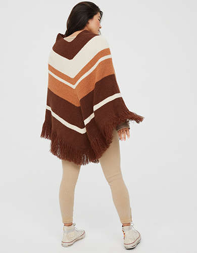 OFFLINE By Aerie Pullover Sweater Poncho