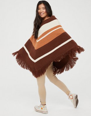 Женские свитеры Aerie OFFLINE By Aerie Pullover Sweater Poncho — фото 4