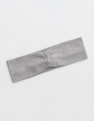 Женские аксессуары для волос Offline By Aerie The Hugger Cinch Headband, цвет: Средний меланжевый серый — фото 2