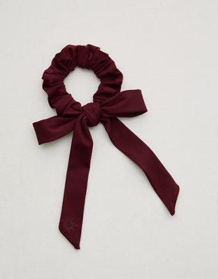 OFFLINE By Aerie Real Me Bow Scrunchie