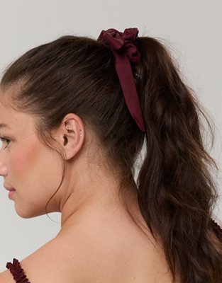 OFFLINE By Aerie Real Me Bow Scrunchie